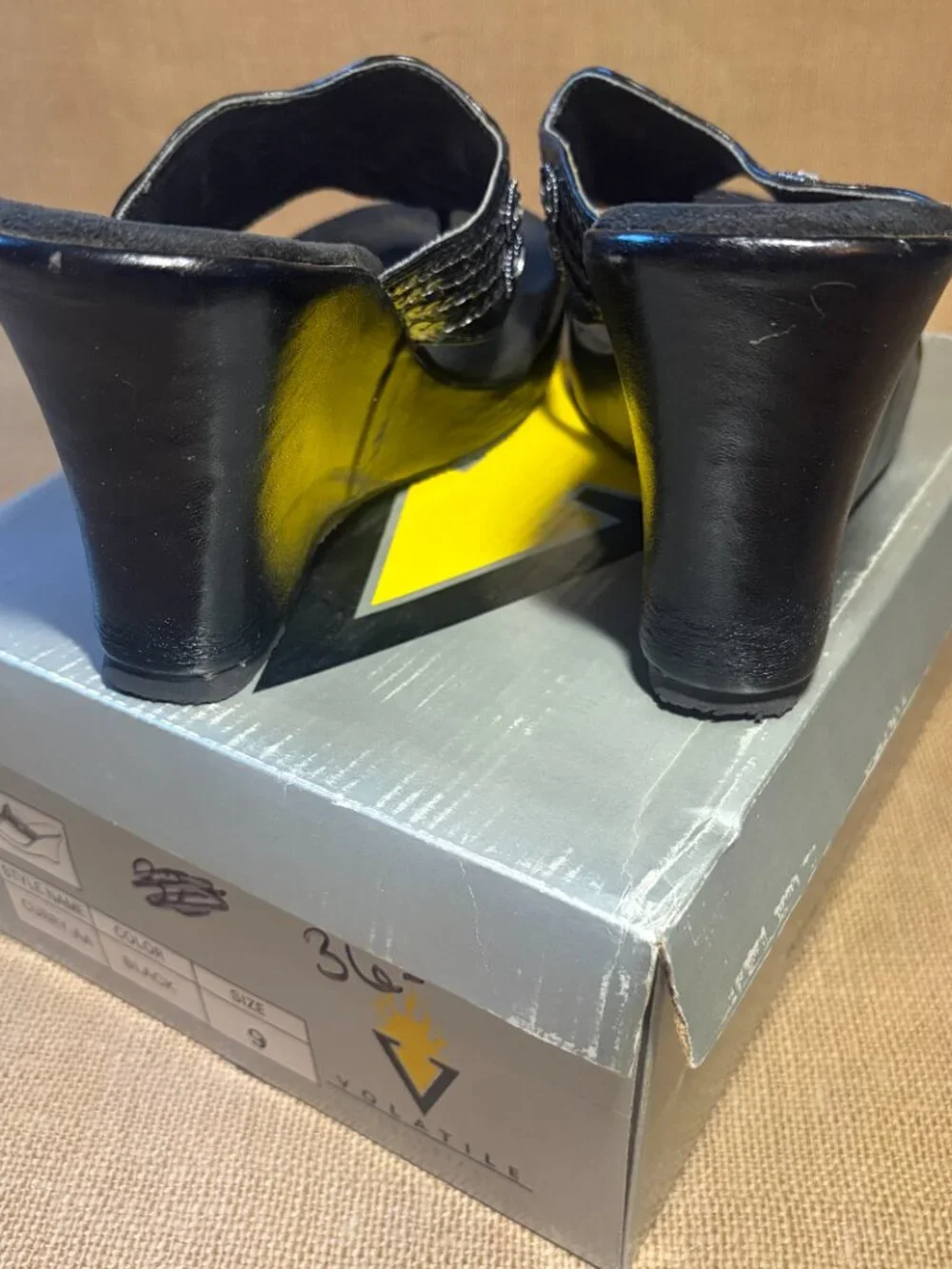 Volatile Wedge Sandals